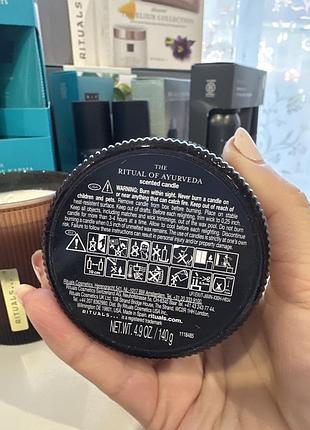 Свічка рітуалс 140грам 4