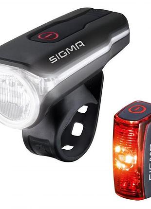 Комплект ламп sigma aura 60 + infinity usb, чорний (obk760)