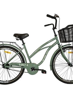 Велосипед st 26" spark city vista рама 17" оливковий (240016)