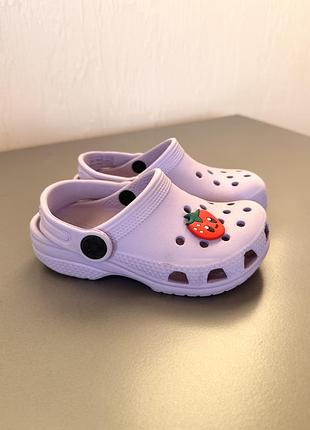 Crocs c8 оригінал, сабо crocs, дитячі крокси, взуття