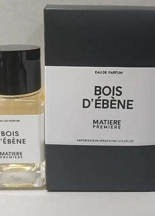 Bois d'ebene matière première
