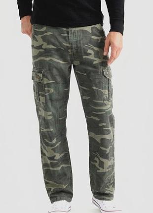 Wrangler relaxed fit camo чоловічі штани (38х30)