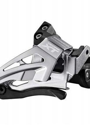 Переключатель передний shimano deore xt fd-m8025 2×11 шв. черно-серый (7045r)