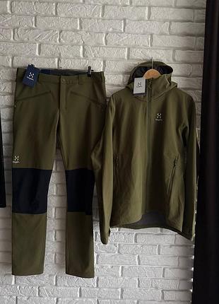 Haglofs софтшел костюм чоловічий softshell l