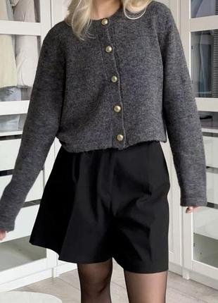 Кардиган базовий вкорочений h&m