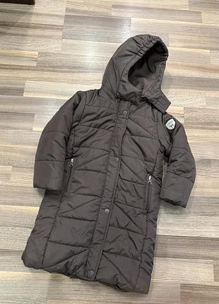 Пуховик зимовий подовжений nordic snow winter
