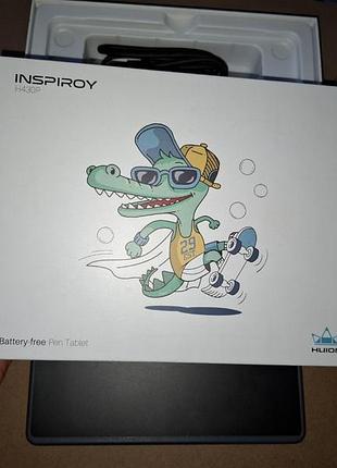 Графічний планшет huion inspiroy hs64 для малювання