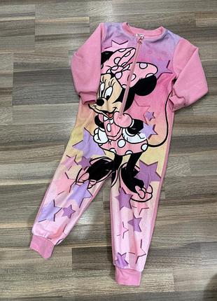 Тепла піжама disney minnie mouse