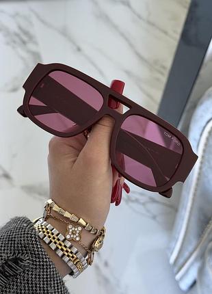 Сонцезахисні окуляри tom ford бургунді