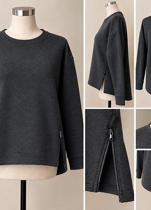 Свитшот zakti activewear с молниями по бокам m/l