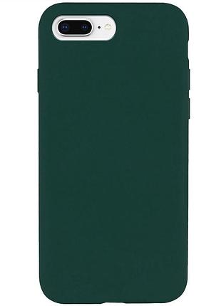 Чехол silk full protective (aa) no logo для apple iphone 7 plus / 8 plus (5.5") зеленый / forest green