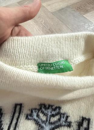 Свитер benetton premium линейка шерсть 8