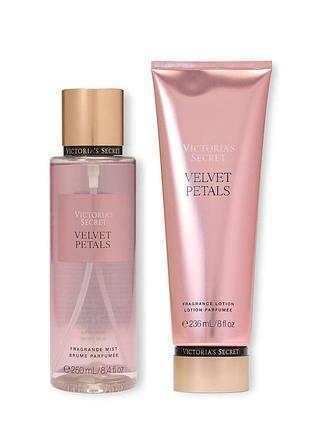 Набор для тела velvet petals victoria's secret