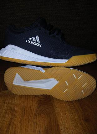 Кросівки чоловічі adidas чорні з білою підошвою