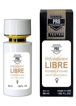 Yves saint laurent libre flowers & flames тестер pro жіночий 58 мл