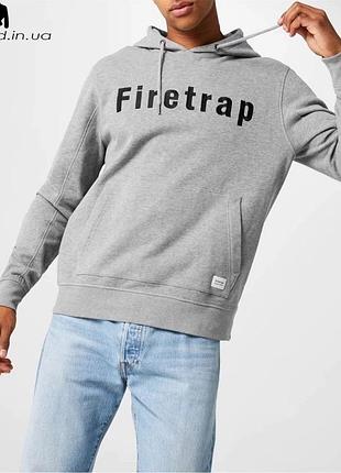 Firetrap, худі чоловіче, кофта чоловіча, толстовка, чоловічий одяг, розмір m, оригінал, повсякденний одяг, британський бренд