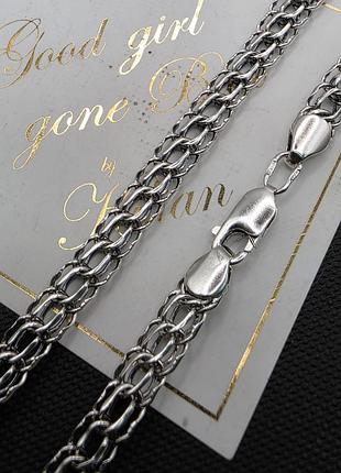 Серебряная цепь 925 пробы