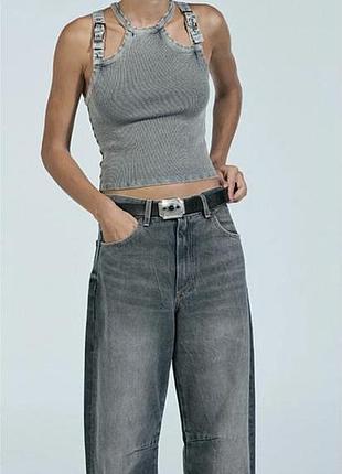 Джинси baggy ballon zara 3