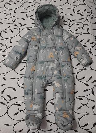 Комбинезон зимний на ребенка 1-1,5 года, фирмы primark