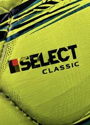 Футбольный мяч select classic салатовый 6