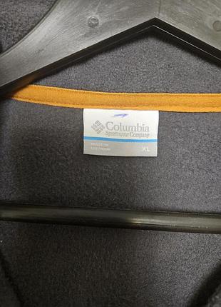 Мужская флисовая кофта columbia xl 4
