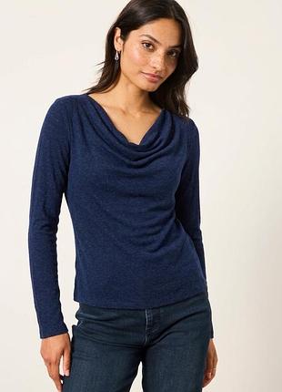 Лонгслив massimo dutti s трикотажная шерсть