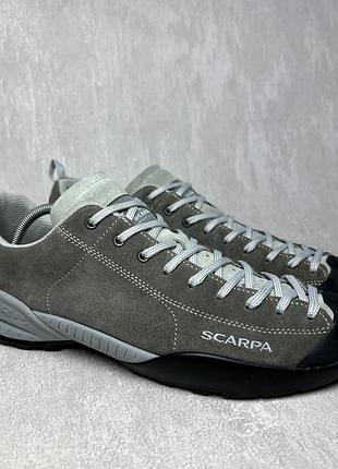 Трекінгові замшеві кросівки scarpa mojito