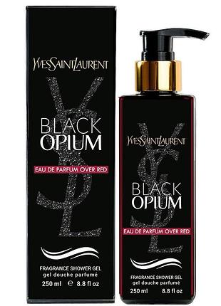 Парфумований гель для душу yves saint laurent black opium over red exclusive euro 250 мл