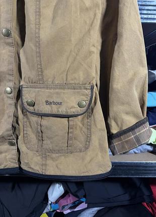 Barbour women’s utility wax jacket m size 6