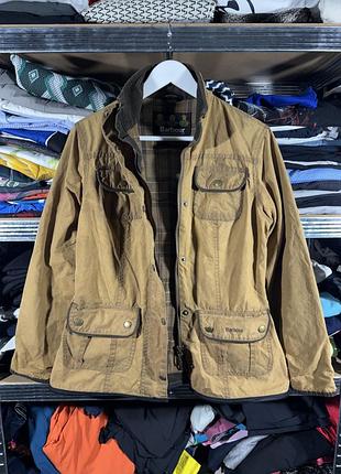 Barbour women’s utility wax jacket m size 2