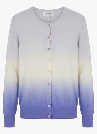 Кардиган m&s 100% кашемір светр