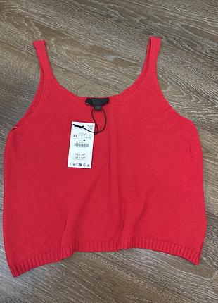 Zara топ майка