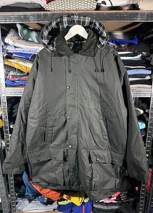 Walker & hawkes men’s wax padded blackstone jacket cl size
