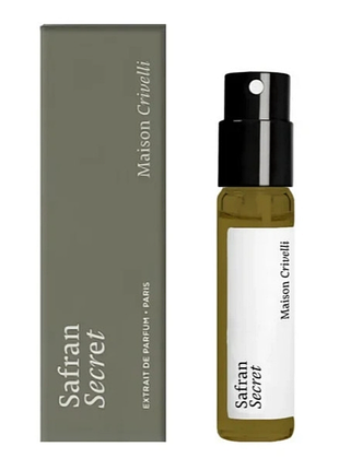 Maison crivelli safran secret extrait de parfum екстракт парфумів, 5 мл