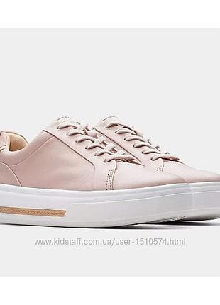 Р.38 clarks женские кожаные кроссовки оригинал