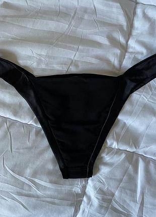 Шовкові трусики la perla black label 2