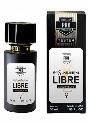 Yves saint laurent libre labsolu platine тестер pro жіночий 58 мл