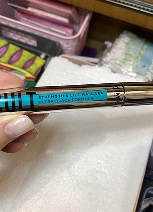 Туш для вій lamel cult strength & lift mascara ultra black formula