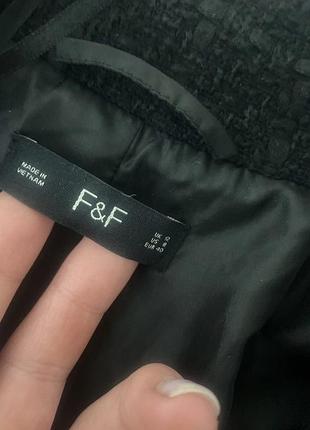 Піджак жіночий f&f чорний