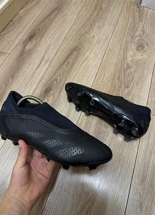 Бутси чоловічі adidas predator чорні, розмір 43, довжина устілки 27,5 см