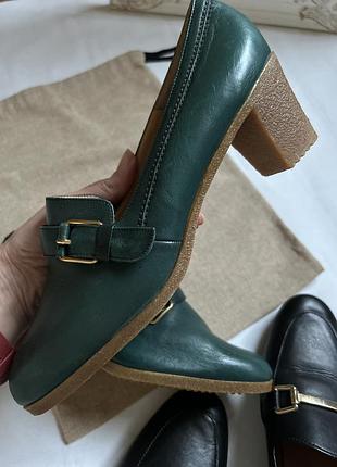 Туфли натуральные кожа bally suisse. винтаж!