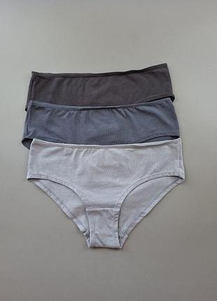 Комплект из 3х трусиков h&m 2