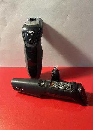 Електробритва philips series 5000 + тример 2