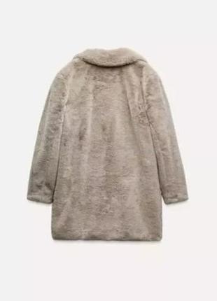 Мʼякенька шубка zara 3