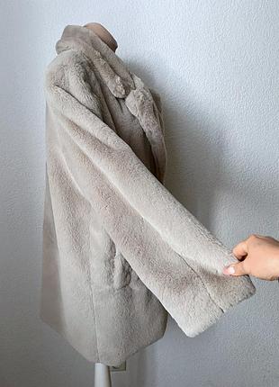 Мʼякенька шубка zara 7