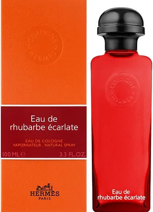 Eau de rhubarbe ecarlate hermès