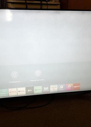 Телевізор samsung smart tv 55" з дефектом матриці