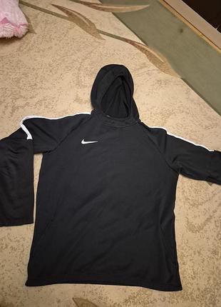 Худі чоловіче nike чорне утеплене