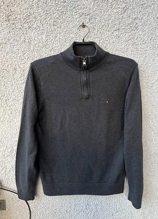 1/3 zip кофта tommy hilfiger
