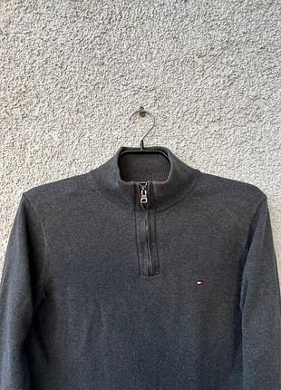 1/3 zip кофта tommy hilfiger 2